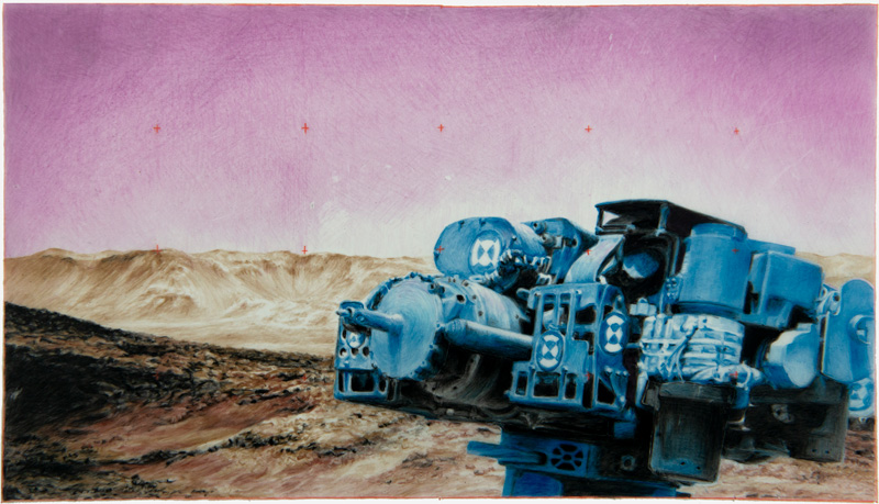 Curiosity Series No. 5 (Blue Curiosity)